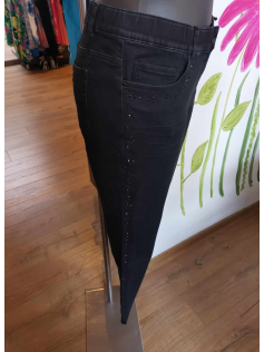 Jeans noir à brillants