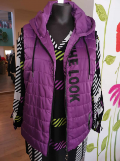 Body warmer violet