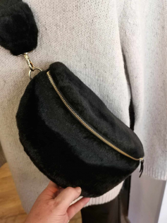 Sac banane noir