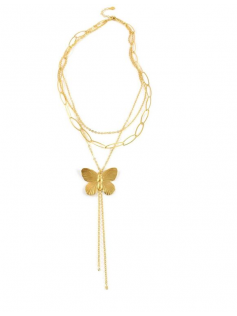 Collier papillon