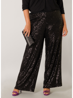 Pantalon en sequins