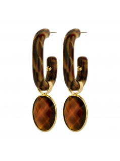 Boucles marron