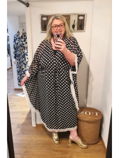 Robe Kaftan à pois