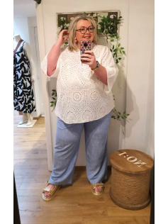 Pantalon bleu ciel