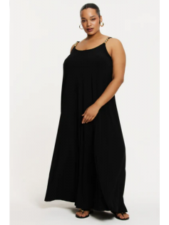 Maxi robe swing noire