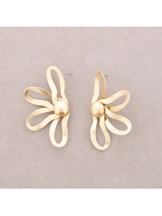 Boucles demi fleurs