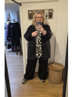 Gilet veste bi-matière