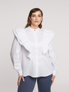 Chemisier à volants