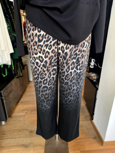 Pantalon léopard dégradé