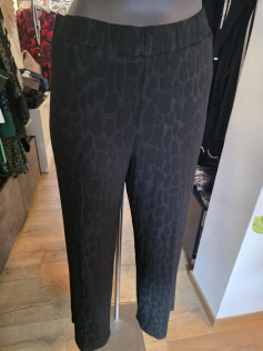 Pantalon noir texturé