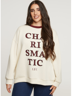 Sweat Charismatic ecru