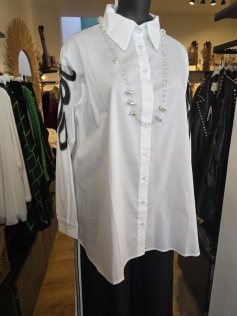 Longue chemise à dessins