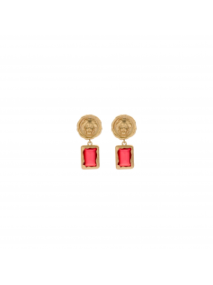 Boucles lion rouge