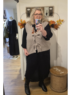 Gilet sans manches Uta beige