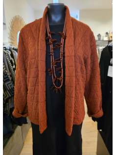 Gilet rouille matelassé