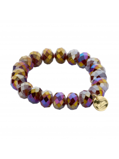 Bracelet cristal multi 14 MM