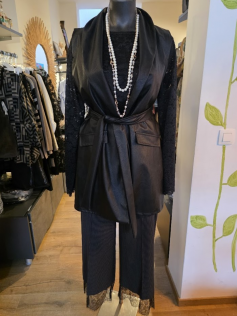 Gilet sans manches en simili