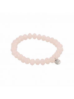 Bracelet cristal ecru 8 MM