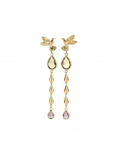 Longues boucles oiseau