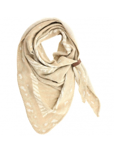 Echarpe leonie beige