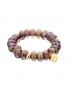 Bracelet en résine taupe