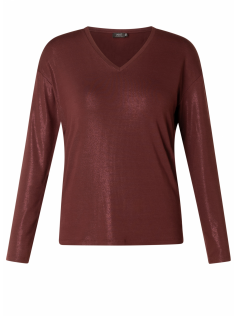 Tee-shirt bordeaux brillant