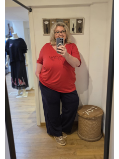 Tee-shirt Enjoy rouge