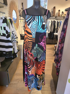 Maxi robe zèbre