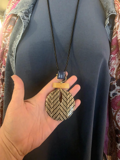 Sautoir Madame Bogolan