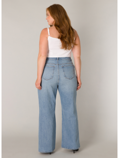 Jeans large Amylia light denim