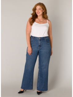 Jeans large Amylia denim