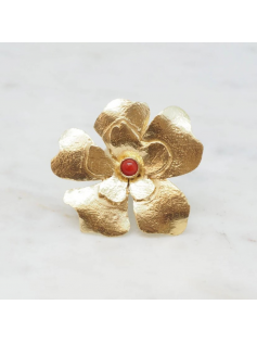 Bague fleur de corail