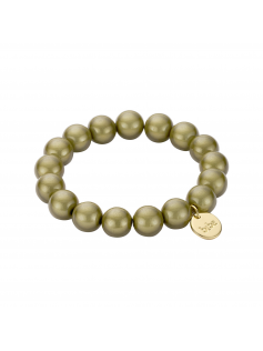 Bracelet space beads vert