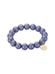 Bracelet space beads bleu