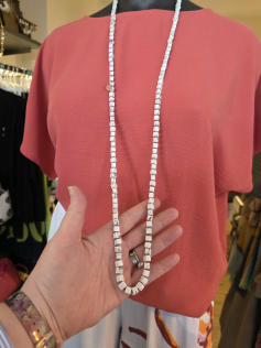 Sautoir en pierres naturelles