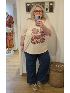 Tee-shirt Lumi écru