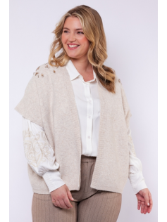 Gilet beige Sanna