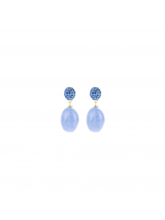 Boucles CLIPS bleu ciel