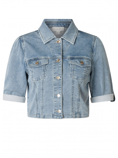 Veste en jeans délavé