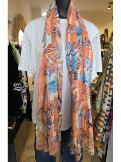 Foulard coquillage