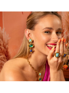 Boucles CLIPS Larimar