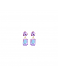 Boucles parme rectangulaires