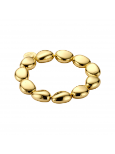 Bracelet galets dorés XL
