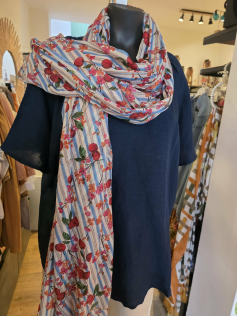 Foulard cerises