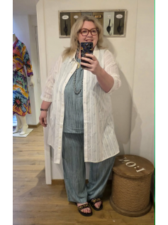 Chemise blanche fougères