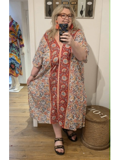 Kaftan de plage rouge