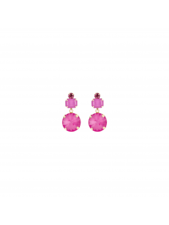 Boucles fuchsia