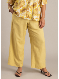 Pantalon Nella Raffia Yellow