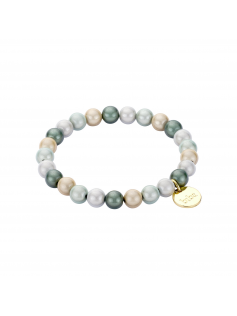 Bracelet space beads vert