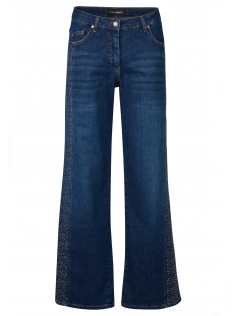 Jeans Doris large à paillettes